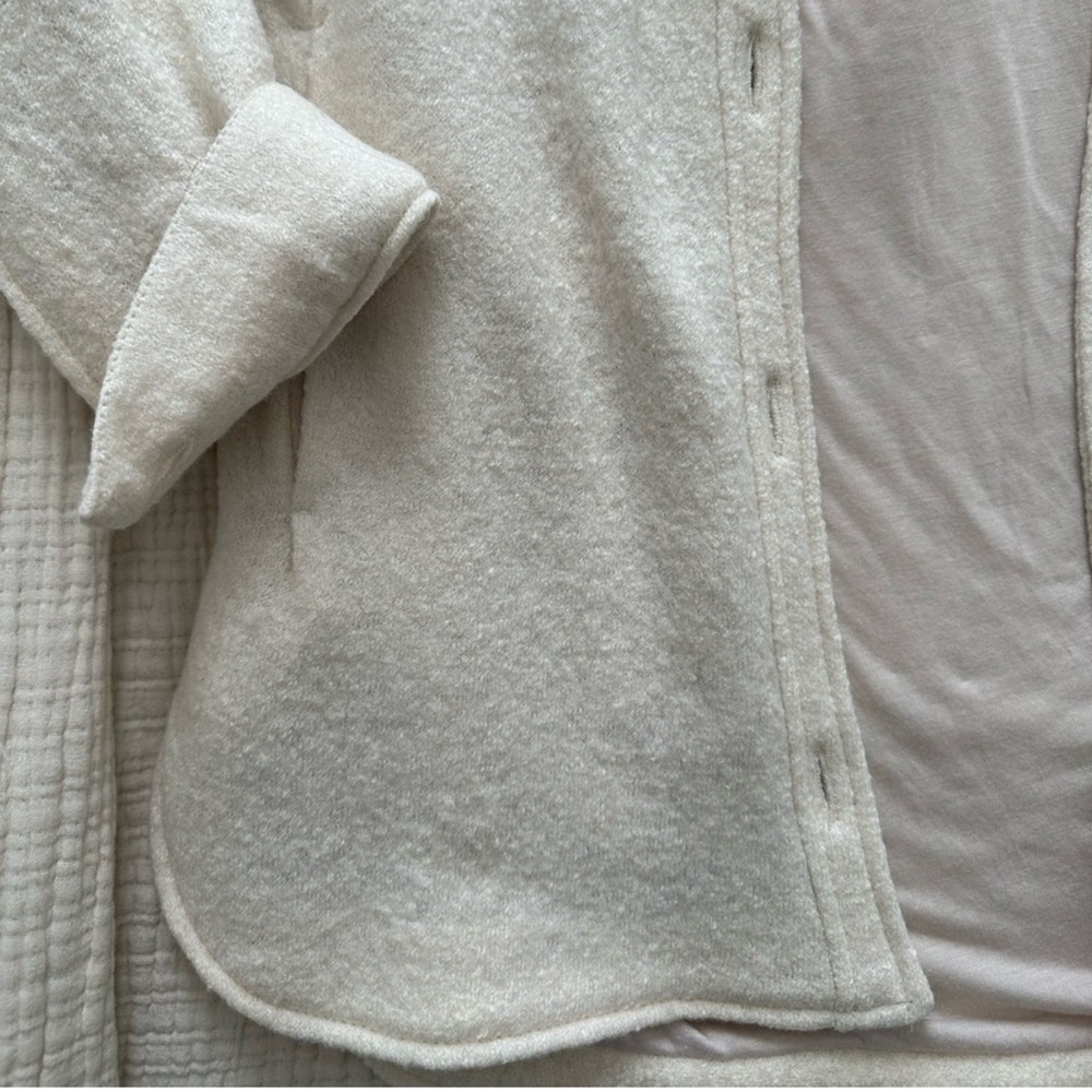 NWT Thread & Supply Beige Wool-Blend Jacket - Picture 3 of 3